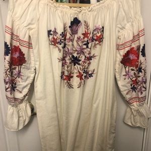 Free People Off the Shoulder Dress Small